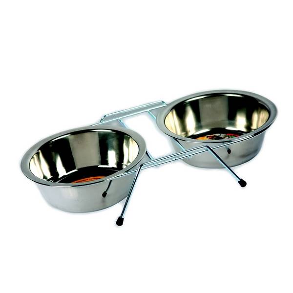 DG KPL. : RAMKA + 2MISKI METALOWE 1,75L