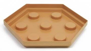 DIVERSA PODSTAWKA DO AKW. 420 SZEŚCIOKĄT CZARNA