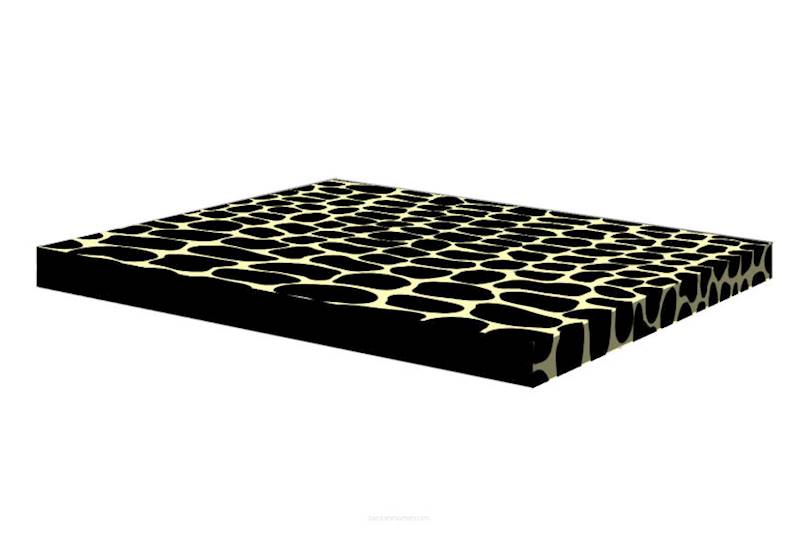 ARCO LEGOWISKO ORTOPEDYCZNE XXL KROKODYL 110x80x7