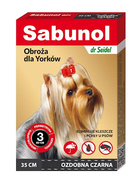 DR SABUNOL OBROŻA 35CM OZD. CZARNA 