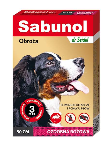 DR SABUNOL OBROŻA 50CM OZD. RÓŻOWA 