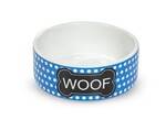 YARRO MISKA CERAMICZNA DLA PSA WOOF NIEBIESKA