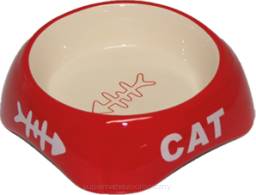 YARRO MISKA CERAMICZNA DLA KOTA 13,5CMx4,5CM