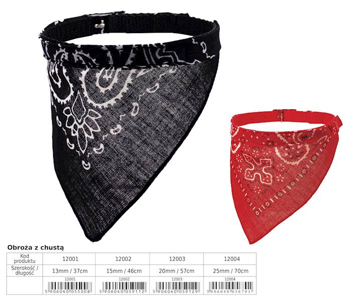 DINO OBROŻA TAŚMA 20X57CM Z CHUSTĄ