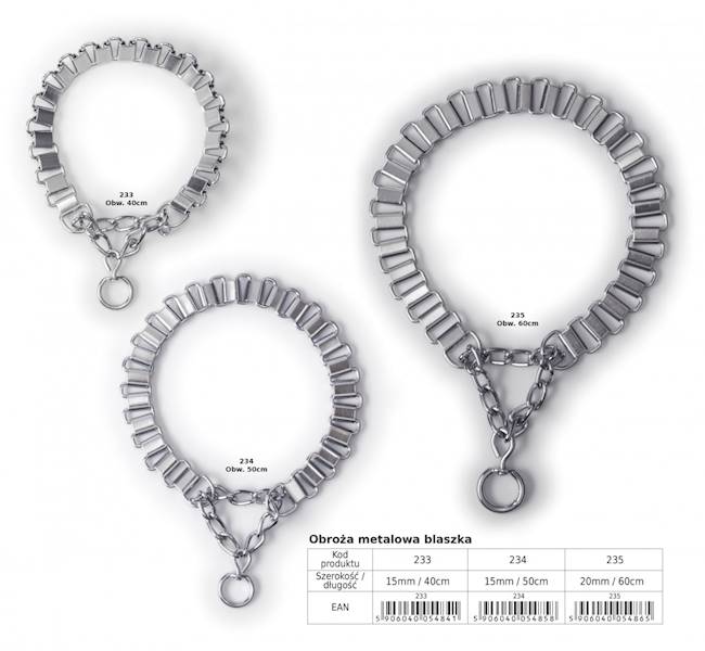 DINO OBROŻA MET BLASZKA 3 {20MM60CM}