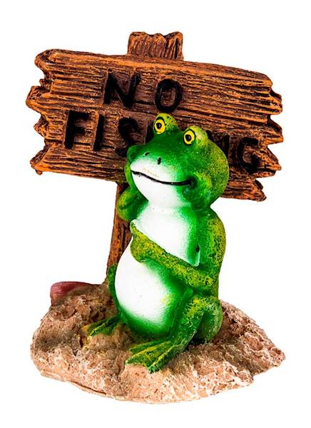 HP OZDOBA AKWARIOWA ŻABA