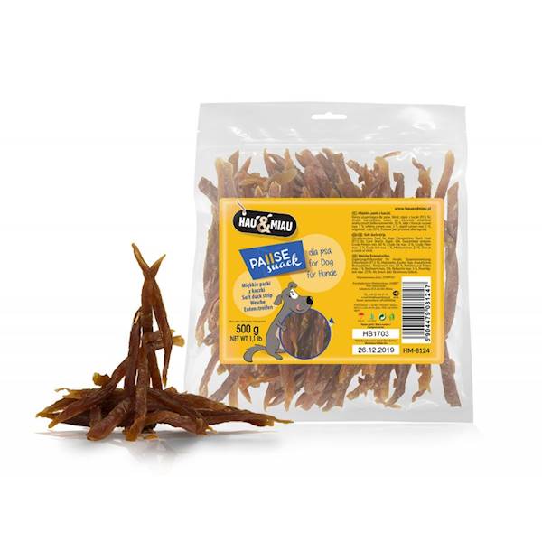 HM MIĘKKIE PASKI Z KACZKI 500G FRYTKI