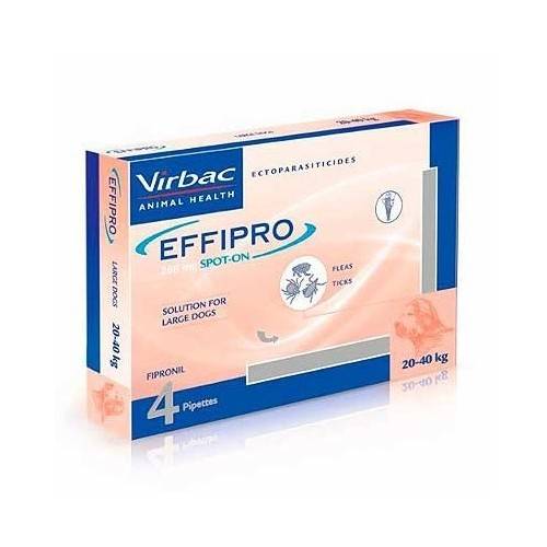 MED EFFIPRO L 4x2,68ML 20-40KG 268G