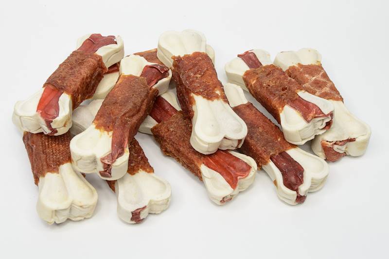 ALDA KOŚĆ PRAS 10CM Z KACZKĄ 500G 