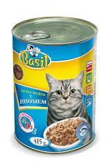 BASIL KOT 415G KONSERWA DRÓB, WOŁ., ŁOSOŚ