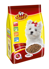 BASIL PIES 500G SUCHY WOŁOWINA