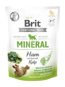 BRIT CARE DOG FUNCTIONAL SNACK MINERAL HAM PU 150G