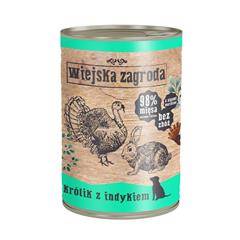 WIEJSKA ZAGRODA 400G INDYKIEM Z KRÓLIKIEM