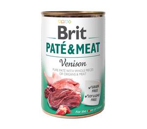 BRIT PATE & MEAT VENISON 400G 
