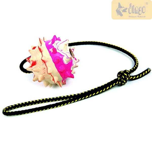 DG PIŁKA 3 DUŻA APORTOWA SZNUREK 60CM Z KOLCAMI