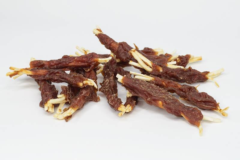ALDA CIENKIE PASKI WOŁOWE Z KACZKĄ 500G