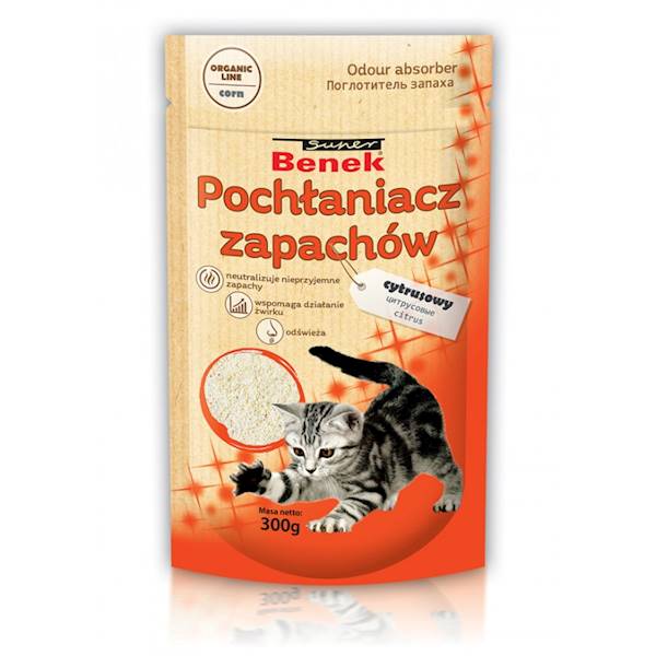CERTECH POCHŁANIACZ 300G CORN CYTRUSOWY