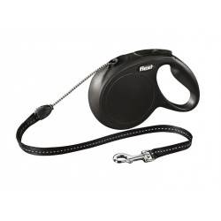 FLEXI LINKA CLASSIC M 8M/20KG CZARNA