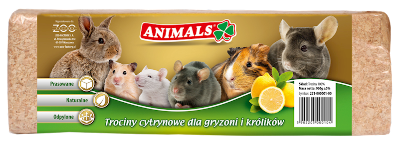 ZF TROCINY PRAS. CYTRYNOWE 960G