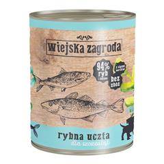 WIEJSKA ZAGRODA 800G SZCZENIAK RYBNA UCZTA