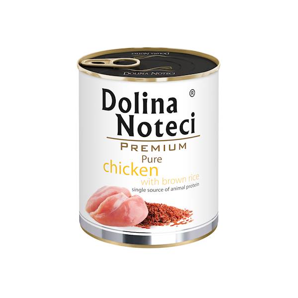 DOLINA NOTECI PURE 800G KURA, BRĄZOWY RYŻ