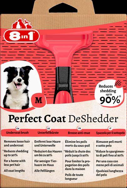 ZX 8IN1 PERFECT COAT DESHEDDER DOG M - DO PODSZERS