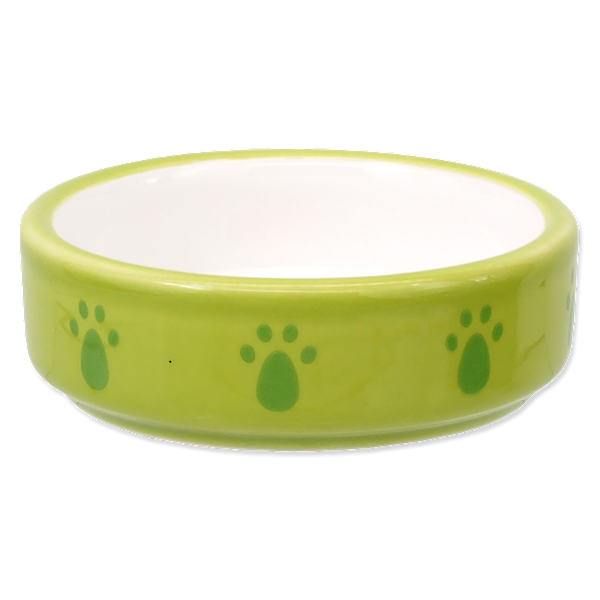 PL MISKA CERAMICZNA 8,5x3 0,08L CHOMIK ZIEL. ŁAPKA