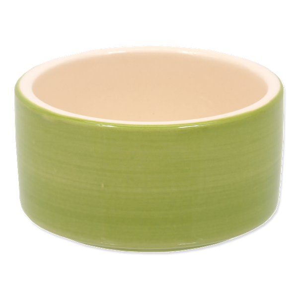 PL MISKA CERAMICZNA 10x5 KRÓLIK ZIELONA