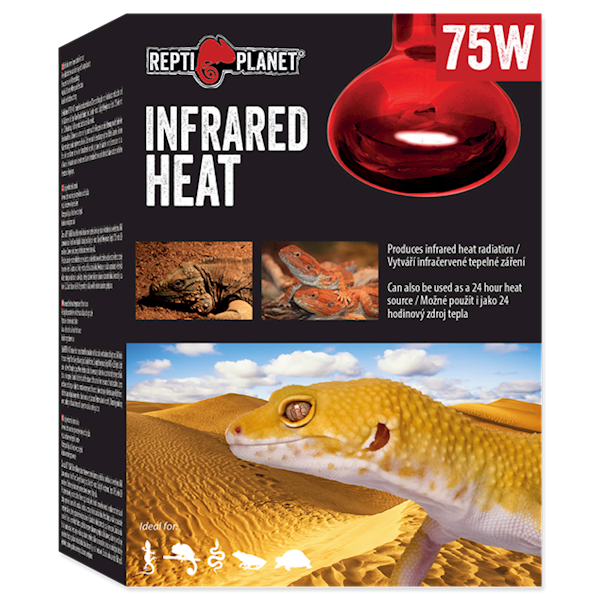 PL ŻARÓWKA GRZEWCZA INFR 75W DZIENNA REPTI PLANET