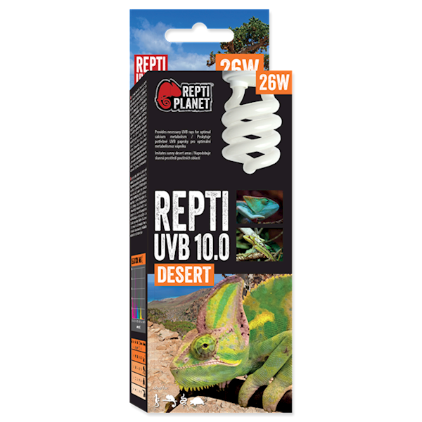 PL ŻARÓWKA COMPACT UVB 10.0 26W REPTI PLANET