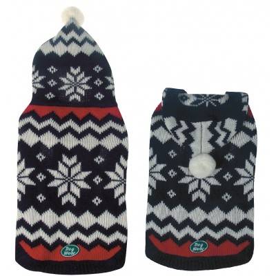 TA SWETER GÓRALSKI DWA KOL. 30CM+KAPTUR