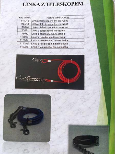 MA LINKA Z TELESKOPEM 8M NIEBIESKA