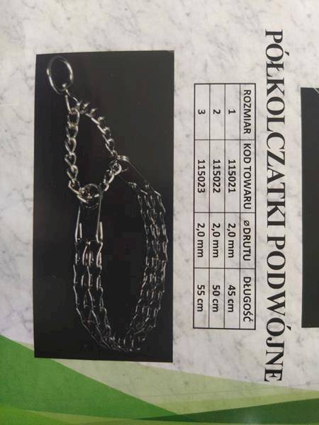 MA PÓŁKOLCZATKA CHROM PODW. NR 1 50CM/2,0MM