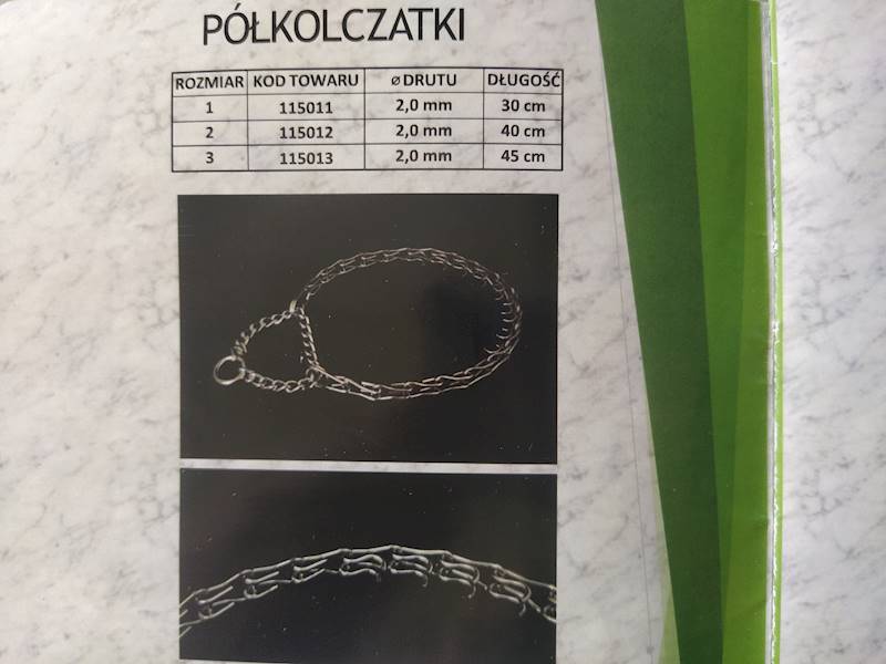 MA PÓŁKOLCZATKA CHROM  NR 1 36CM/2,0MM