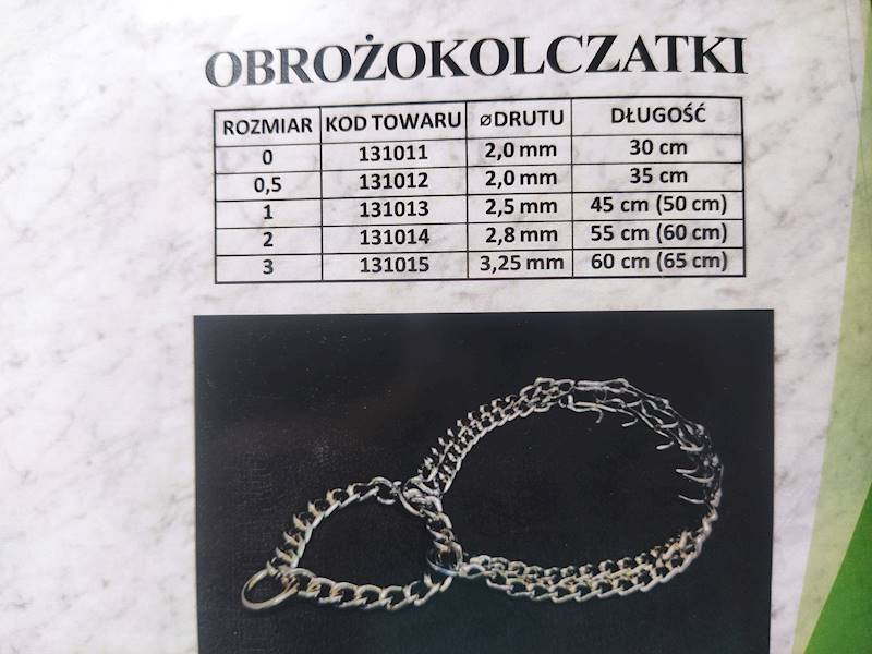 MA OBROŻO-KOLCZATKA NR2 55CM/2,8MM