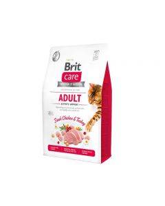 BRIT CARE CAT 2KG GRAIN FREE ADULT  KURCZAK&INDYK