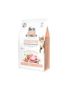 BRIT CARE CAT 2KG GRAIN FREE SENSITIVE INDYK&ŁOSOŚ