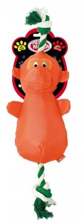 EU MAŁPA PLUSZOWO-NYLONOWA 32CM