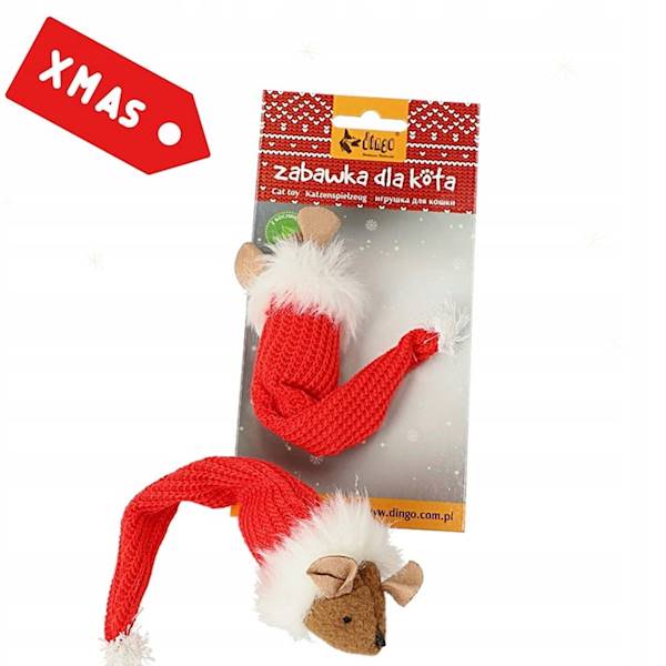 DG ZABAWKA DLA KOTA MYSZ SANTA