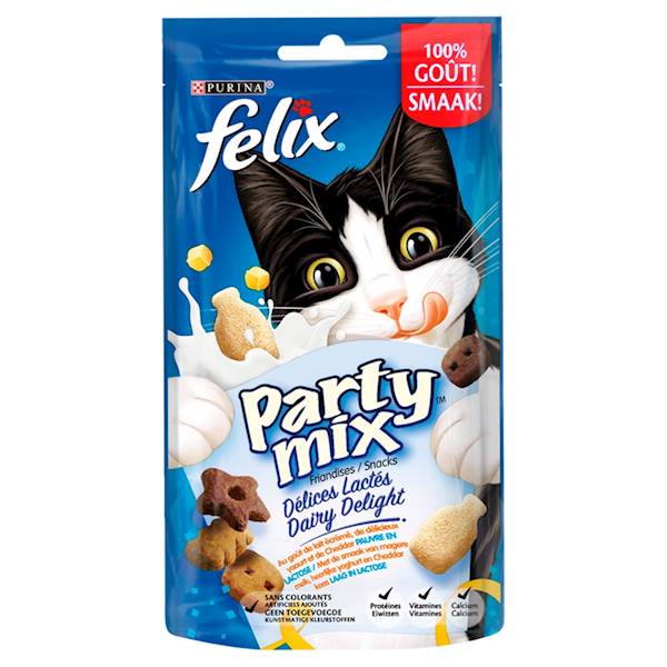 FELIX PARTY 60G MIX DAIRY DELIGHT 