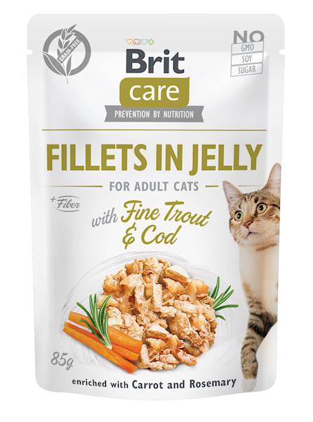 BRIT CARE CAT 85G FJ PSTRĄG DORSZ 587