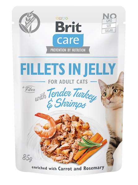 BRIT CARE CAT 85G FJ TENDER INDYK KREWET POUCH 570