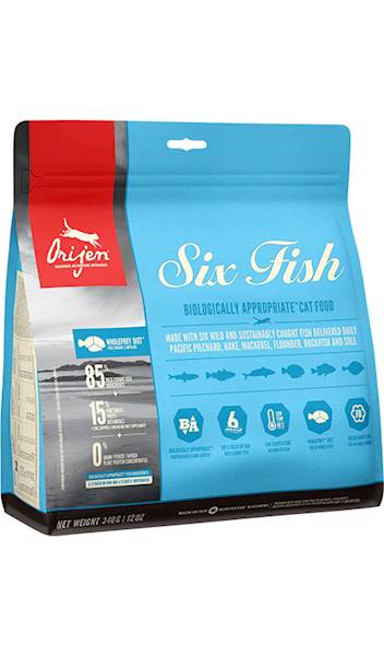 ORIJEN 340G 6 FISH CAT