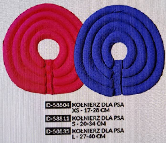 DE KOŁNIERZ DLA PSA S