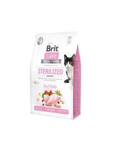 BRIT CARE CAT 7KG GRAIN-FREE STERYL SENS KRÓLIK