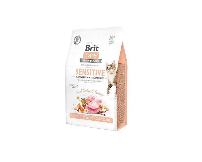 BRIT CARE CAT 7KG GRAIN-FREE SENSITIVE 
