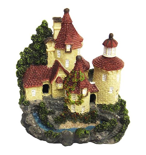 HP OZDOBA AKWARIOWA ZAMEK MAŁY 8CM