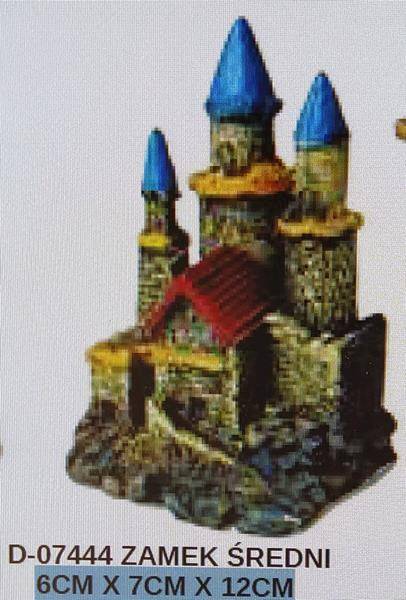 DELFIN ZAMEK ŚREDNI 6CM X 7CM X 12CM