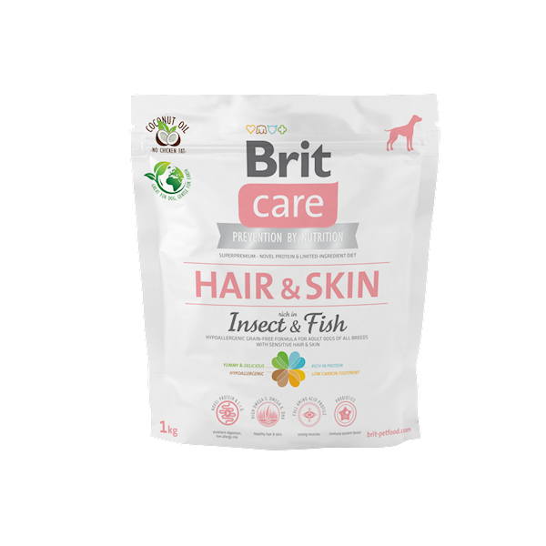 BRIT CARE 1KG ADULT SENSIT. INSECT&FISH