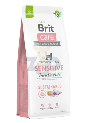 BRIT CARE 12KG ADULT SENSIT. INSECT&FISH AT-BP1704